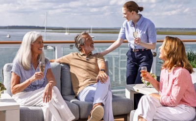 American Cruise on deck