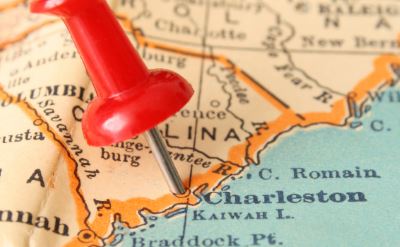 Charleston SC map