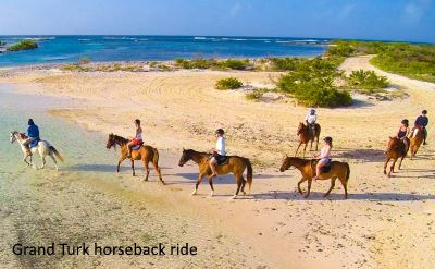 Grand Turk horseback ride